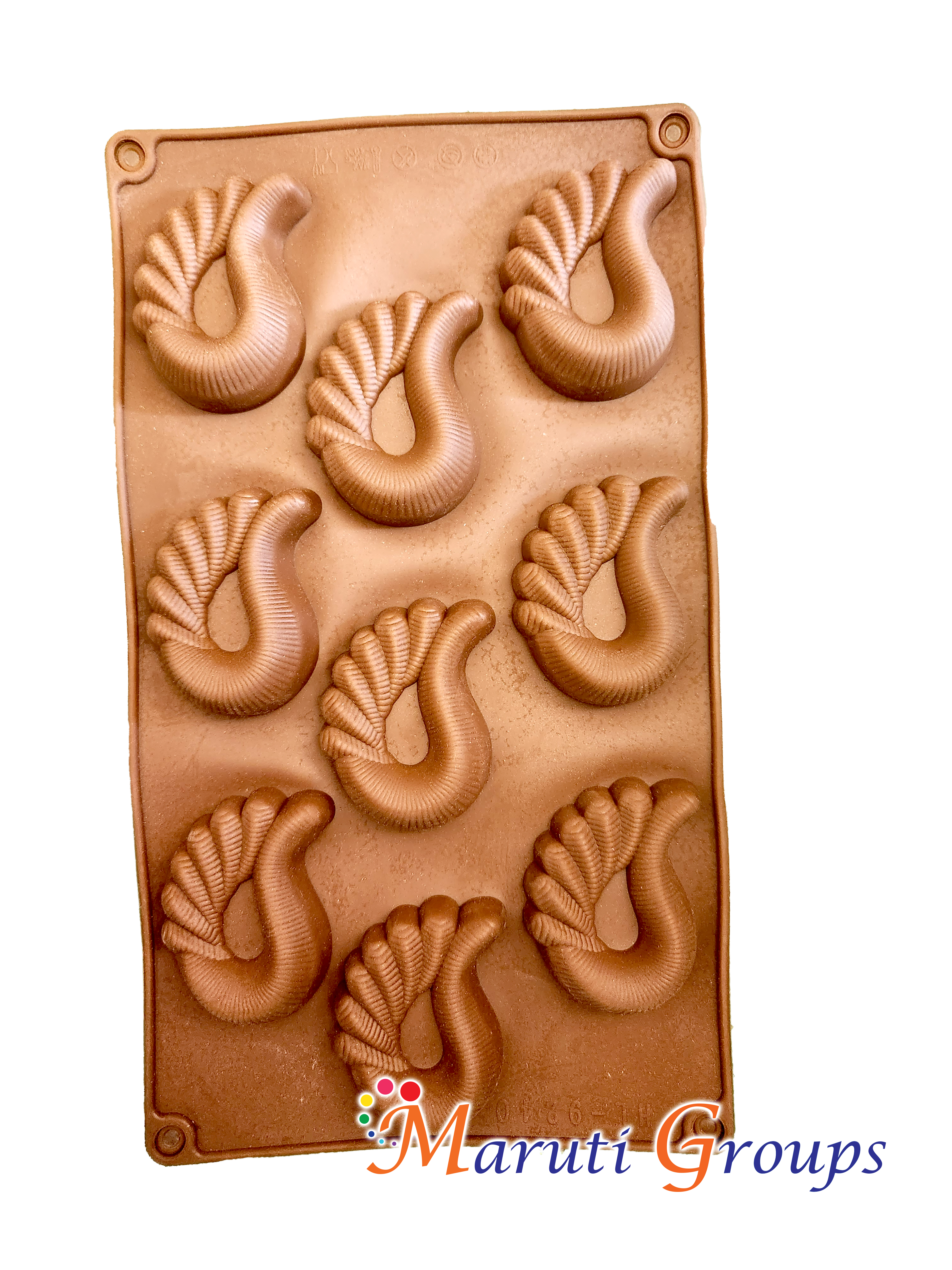 Peacock chocolate best sale mold